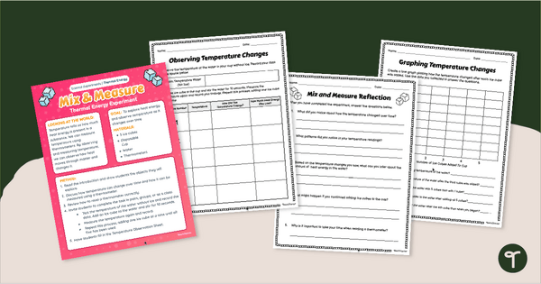 Go to Mix & Measure Temperature Experiment teaching resource