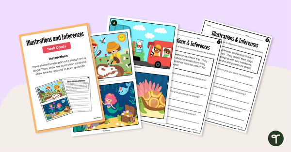 Go to Making Inferences Picture Cards Activity teaching resource