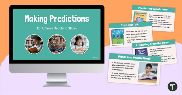 Go to Making Predictions Reading Strategy PowerPoint teaching resource
