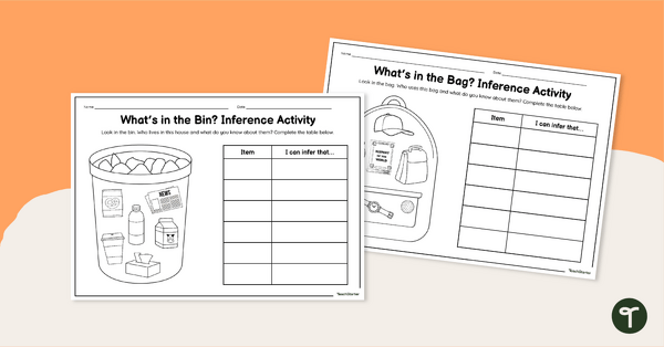 Go to What’s Inside? Inference Activity teaching resource