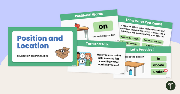 Go to Foundation Location and Position Teaching Slides teaching resource