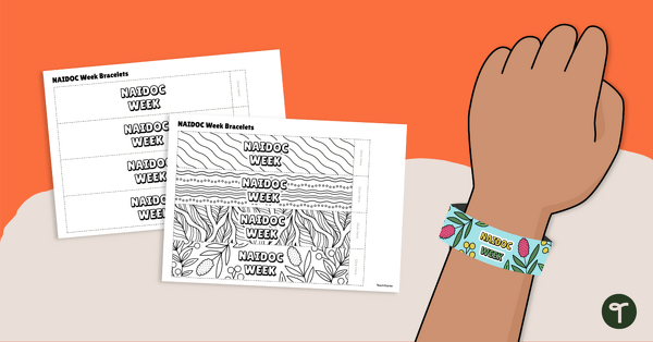 Go to NAIDOC Week Printable Bracelets teaching resource