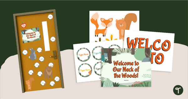 Go to Animals of the Forest Classroom Door Display teaching resource