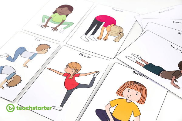 Yoga Poses for Kids - Posters for the Classroom teaching resource