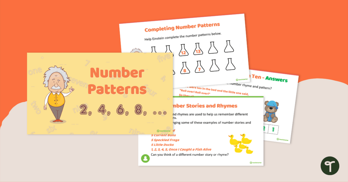 Number Patterns PowerPoint teaching resource