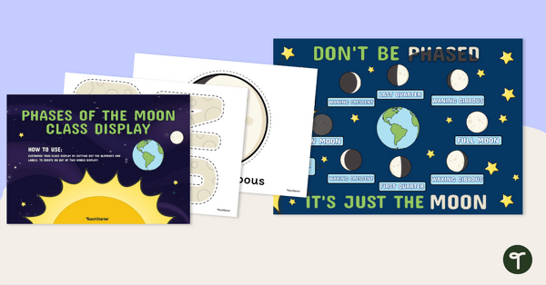Go to Phases of the Moon Class Display teaching resource