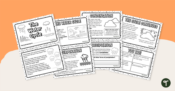 Go to Water Cycle Booklet (Advanced) teaching resource