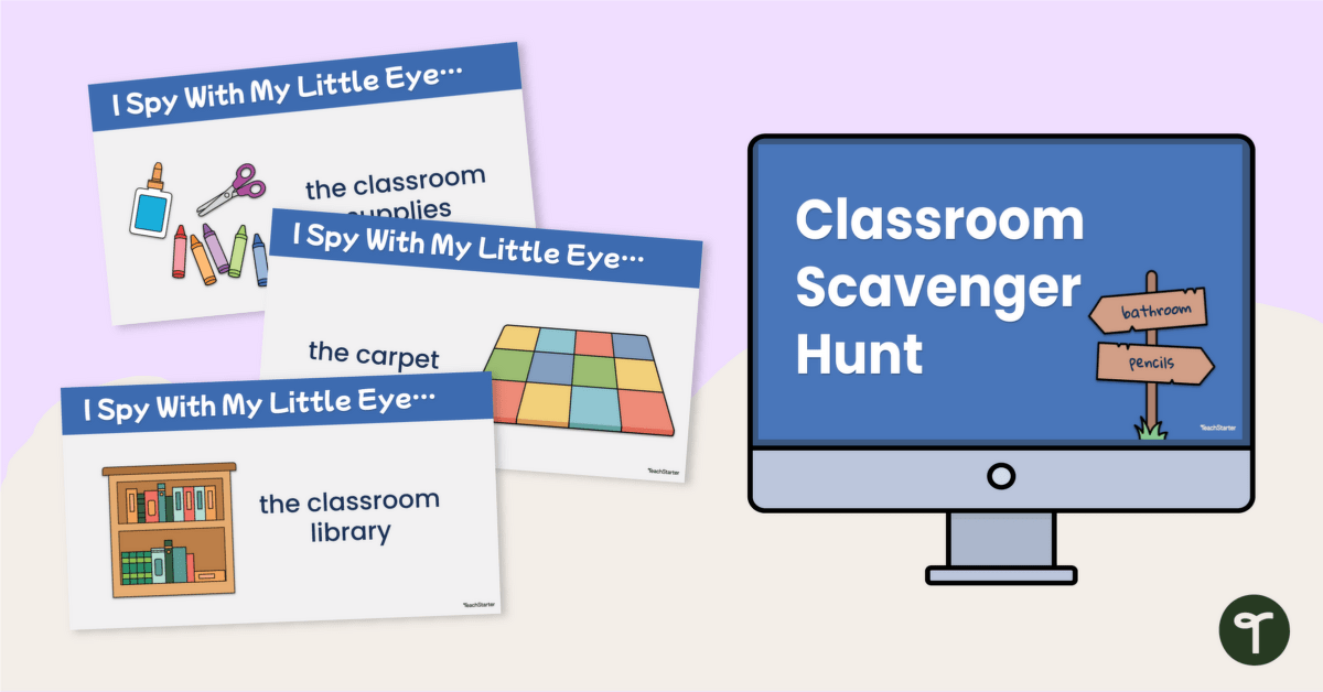 Classroom Scavenger Hunt – Icebreaker teaching resource