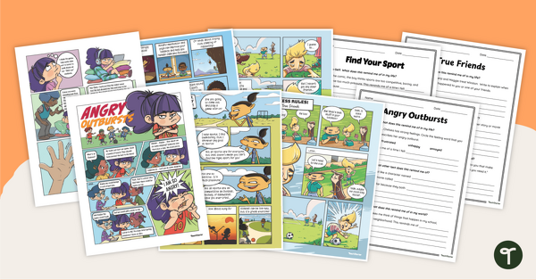 Go to Making Reading Connections Using Comics teaching resource