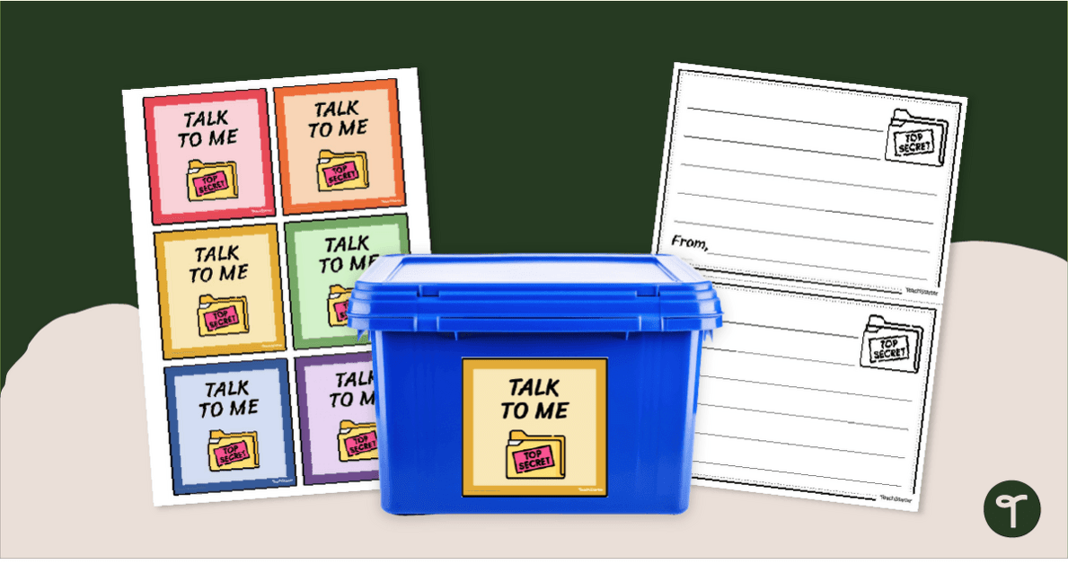 'Talk to Me’ Communication Basket Tags & Templates teaching resource