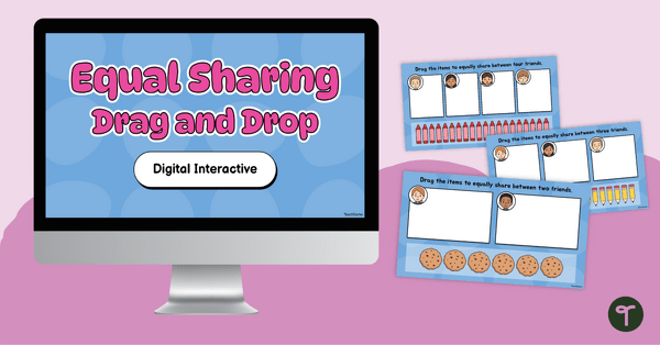Go to Making Equal Groups Interactive Drag and Drop teaching resource