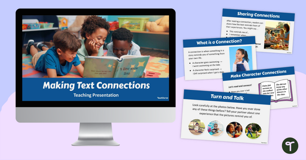 Image of Making Text Connections PowerPoint - Early Years