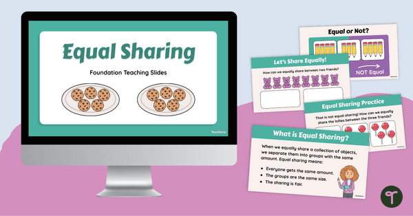 Go to Teaching Equal Groups — Teaching Slides teaching resource
