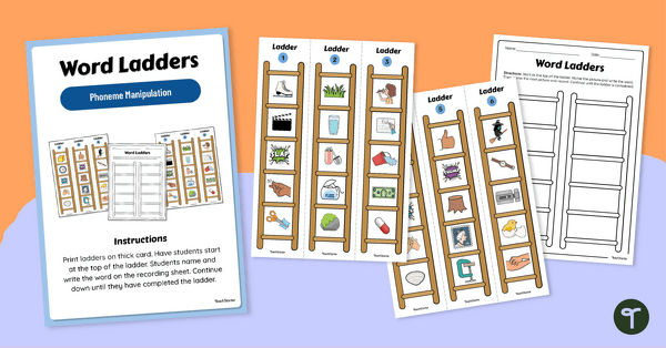 Go to Phoneme Manipulation Word Ladders teaching resource