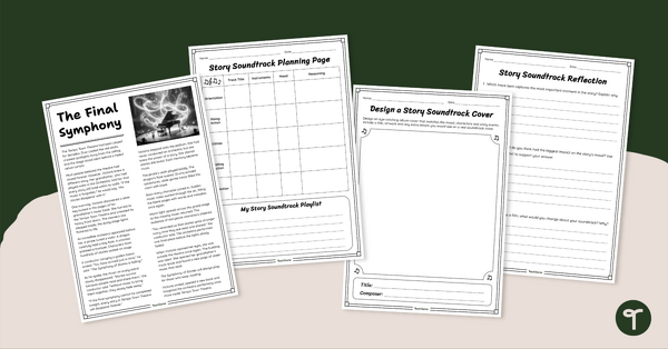 Go to Create a Story Soundtrack - Book Week Activity teaching resource
