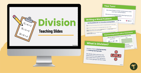 Go to Year 3 Division Teaching Slides teaching resource