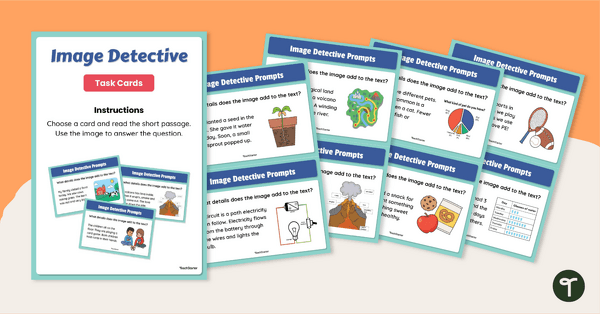 Go to Image Detective Task Cards teaching resource
