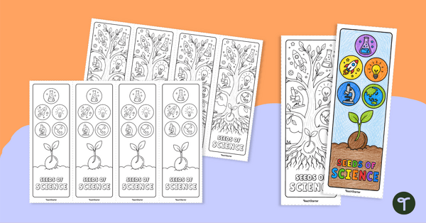 Go to Seeds of Science - National Science Week Bookmarks teaching resource