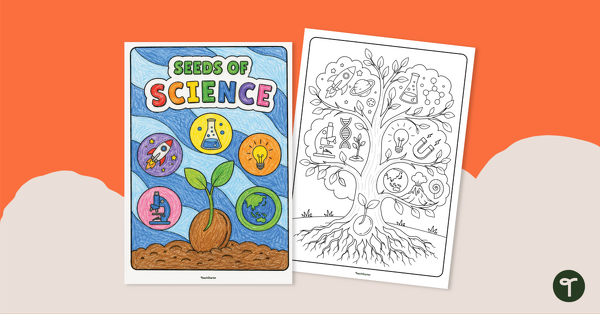 Go to Seeds of Science: Science Week Colouring Sheets teaching resource