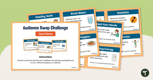 Go to Audience Swap Challenge Game teaching resource