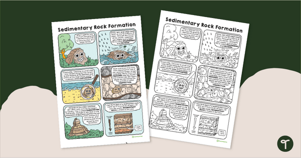 Go to Sedimentary Rock Formation Poster teaching resource