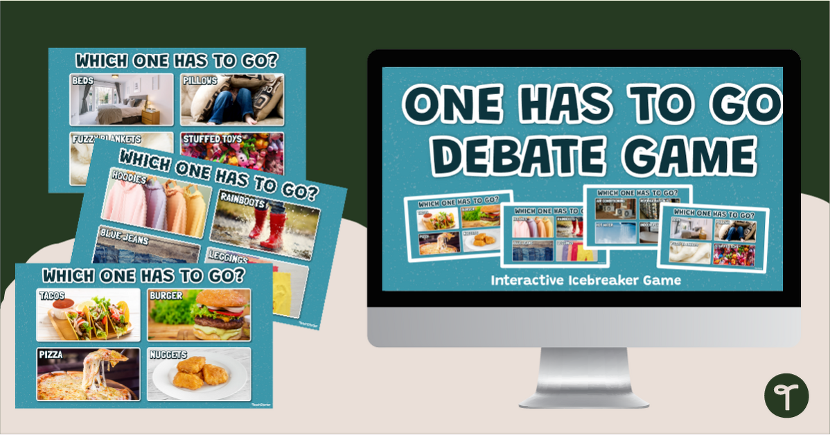One Has to Go! Game of Elimination Icebreaker teaching resource