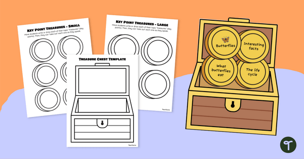 Go to Oral Presentation Planning Template Treasure Chest teaching resource