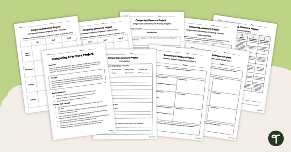 Go to Comparing Texts with Similar Themes – Literature Project teaching resource