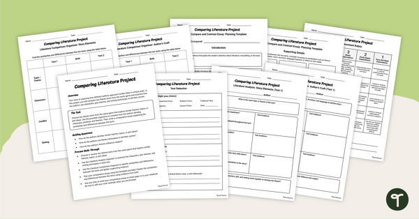 Go to Compare and Contrast Stories – Literature Project teaching resource
