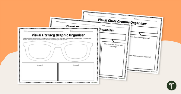 Go to Visual Literacy Graphic Organiser Set teaching resource