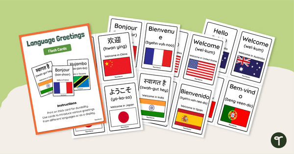 Go to Mixed Languages Greeting Cards teaching resource