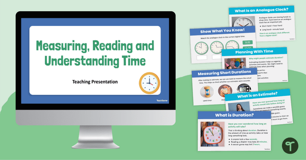 Go to Measuring, Reading and Understanding Time Teaching Slides teaching resource