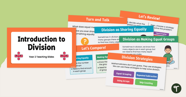 Go to Introduction to Division Teaching Slides — Year 2 teaching resource