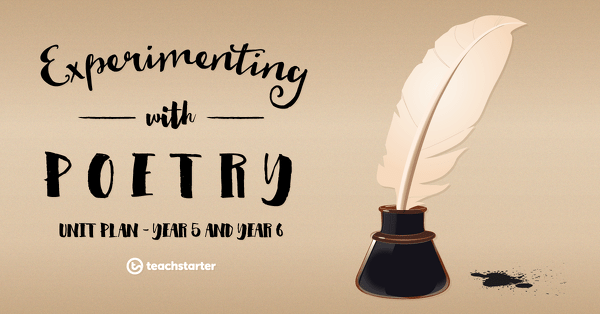Go to Assessment - Experimenting with Poetry lesson plan