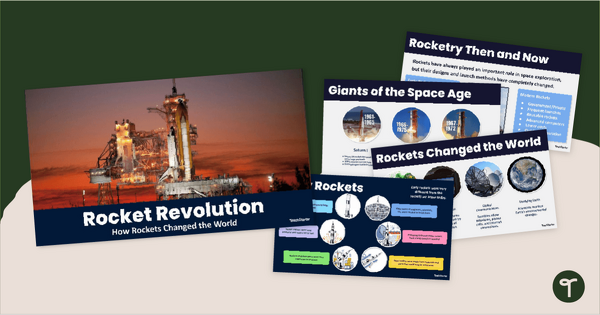 Go to Rocket Revolution PowerPoint teaching resource