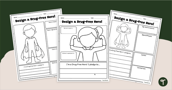 Go to Design a Drug-Free Hero Activity teaching resource
