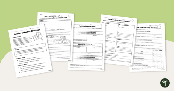 Go to Properties of Numbers and Operations Challenge — Year 5 teaching resource