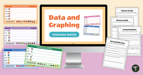 Go to Year 2 Data and Graphing Interactive Slides with Graphing Templates teaching resource