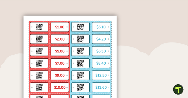 Go to QR Code Price Tags teaching resource
