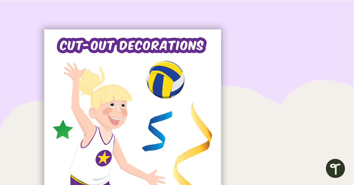 Champions - Cut Out Decorations teaching resource