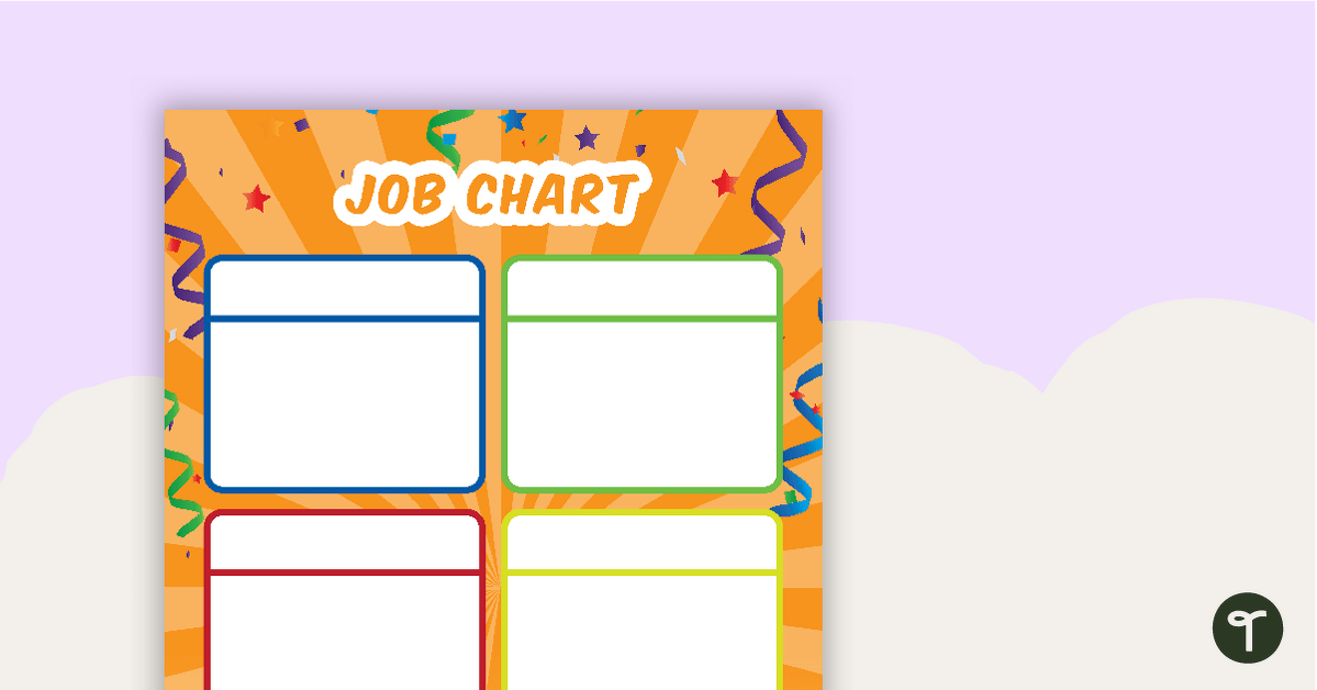 Champions - Job Chart teaching resource