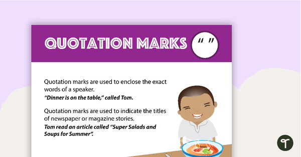 Punctuation Poster Pack teaching resource