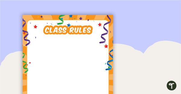 Go to Champions - Class Rules teaching resource