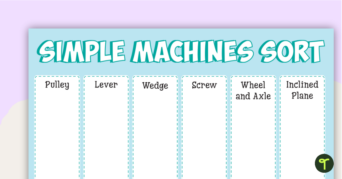 wedges simple machines