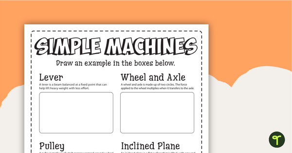 Go to Drawing Simple Machines teaching resource