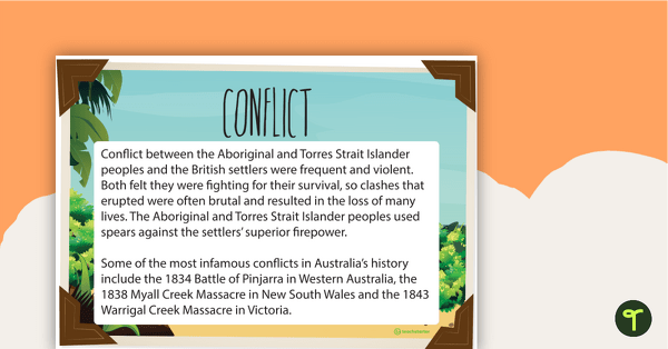 Impacts of Colonisation on Aboriginal and Torres Strait Islander peoples Posters teaching resource