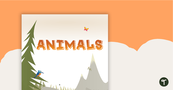 Go to Animals - Title Poster teaching resource