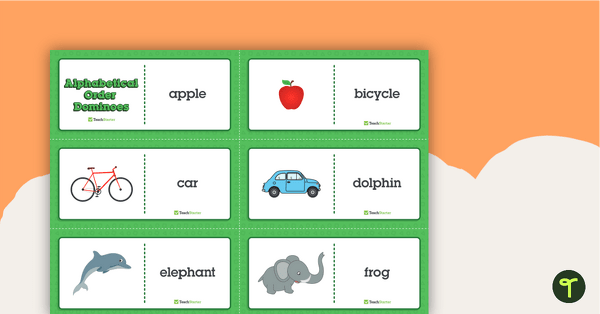 Go to Alphabetical Order Dominoes teaching resource