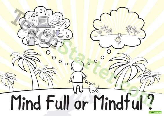 Mindfulness Poster teaching resource