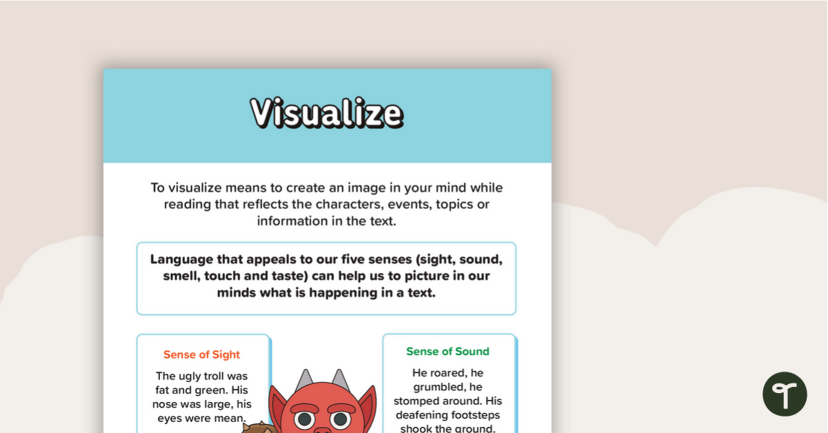 Visualize Poster teaching resource
